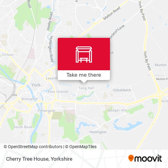 Cherry Tree House map