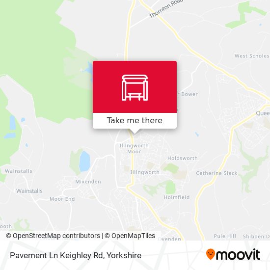 Pavement Ln Keighley Rd map