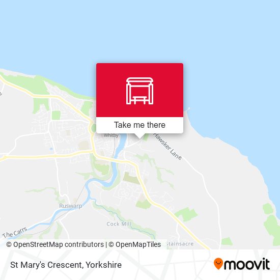 St Mary's Crescent map