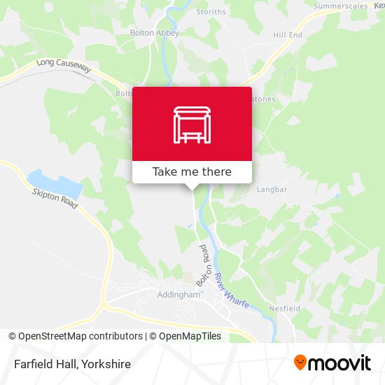Farfield Hall map