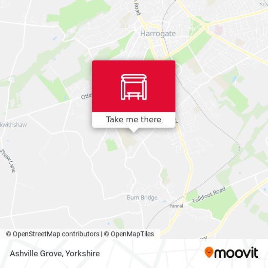 Ashville Grove map