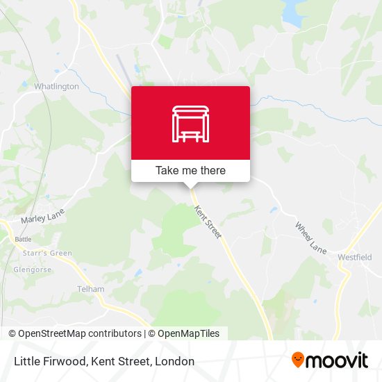 Little Firwood, Kent Street map