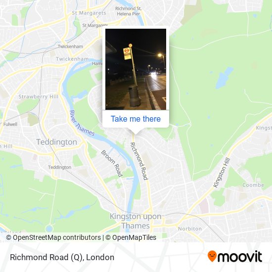 Richmond Road (Q) map