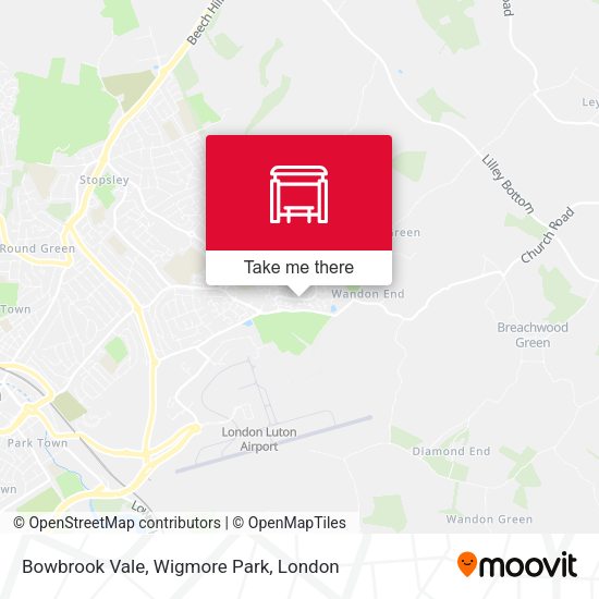 Bowbrook Vale, Wigmore Park map