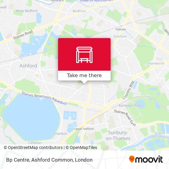 Bp Centre, Ashford Common map