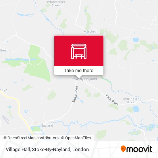 Village Hall, Stoke-By-Nayland map