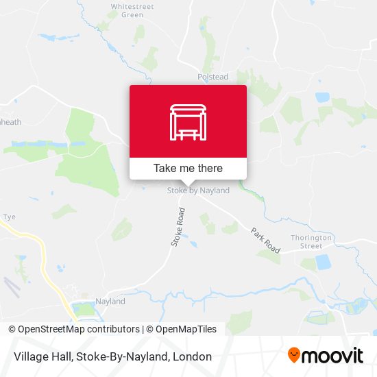 Village Hall, Stoke-By-Nayland map