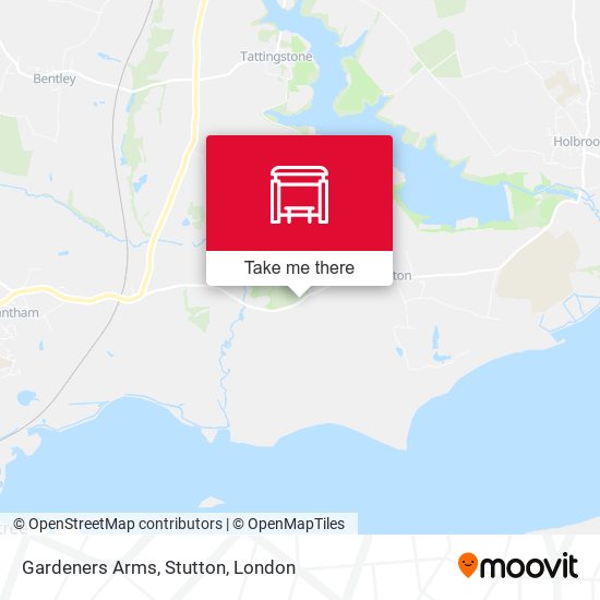 Gardeners Arms, Stutton map