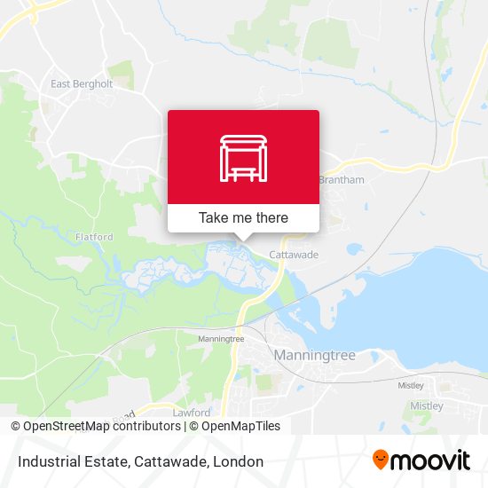 Industrial Estate, Cattawade map