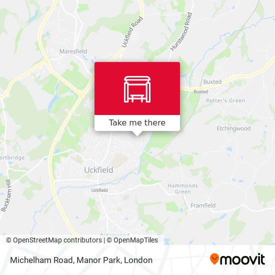 Michelham Road, Manor Park map