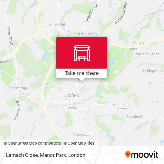 Larnach Close, Manor Park map