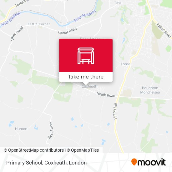 Primary School, Coxheath map