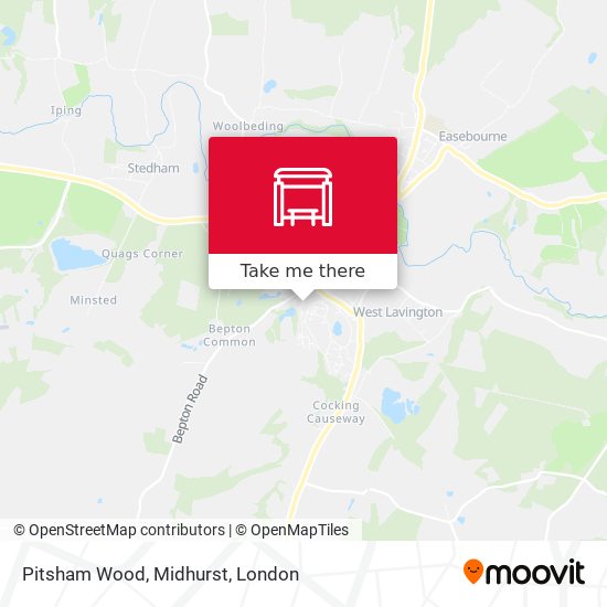 Pitsham Wood, Midhurst map