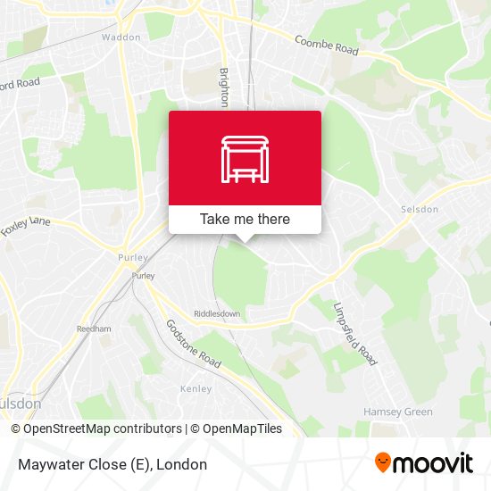 Maywater Close (E) map