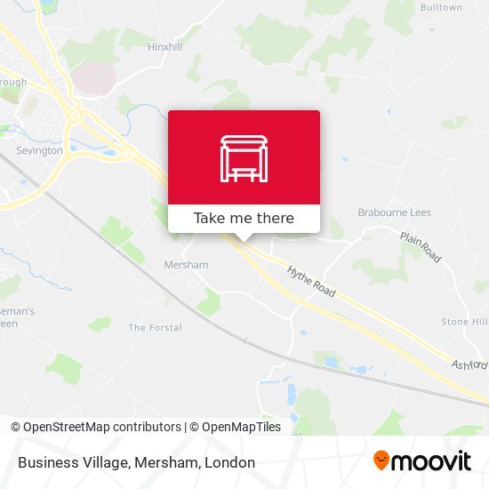 Business Village, Mersham map