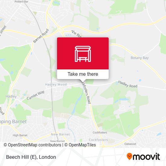 Beech Hill (E) map