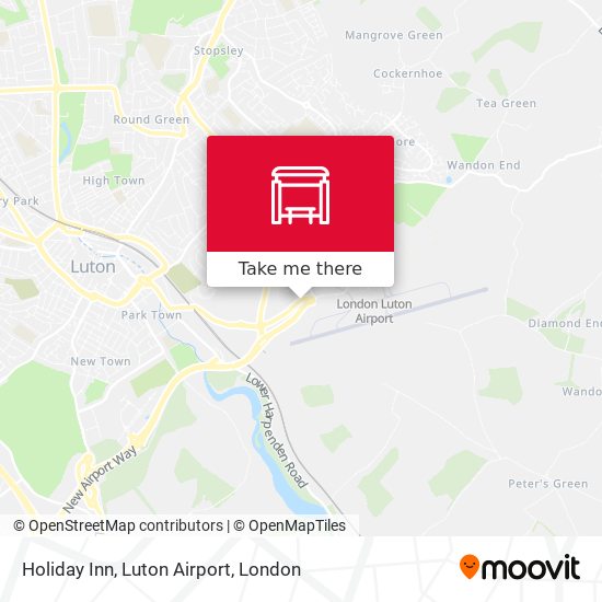 Holiday Inn, Luton Airport map