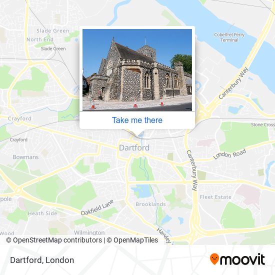 Dartford map