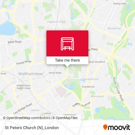 St Peters Church (N) map