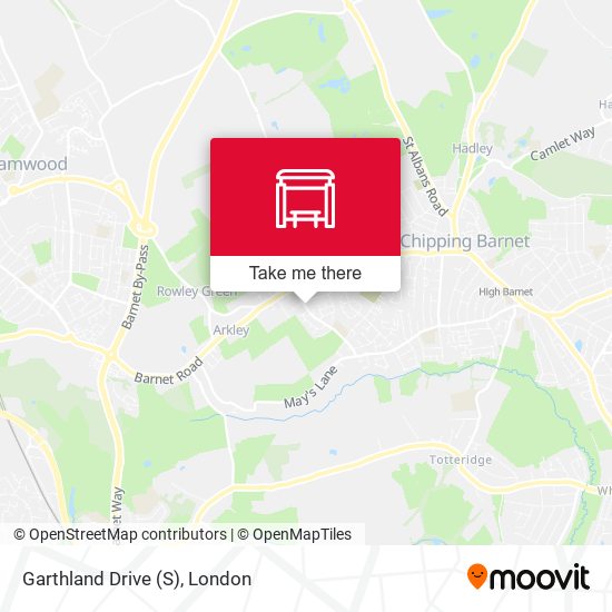 Garthland Drive (S) map