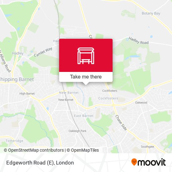 Edgeworth Road map