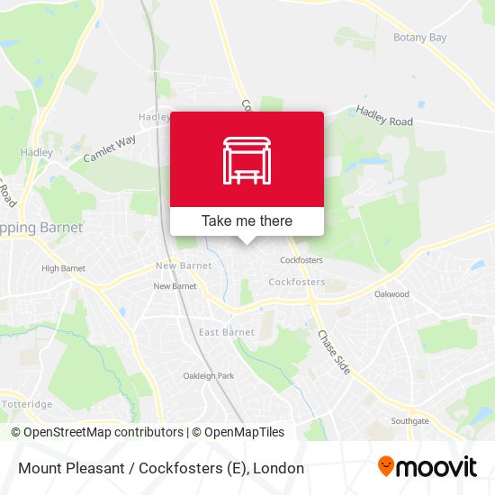 Mount Pleasant / Cockfosters (E) map