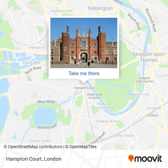 Hampton Court map