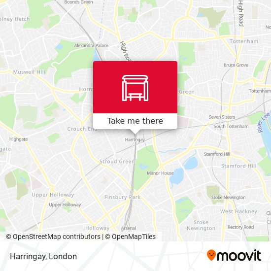 Harringay map