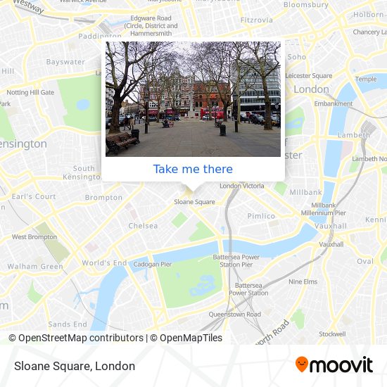 Sloane Square map