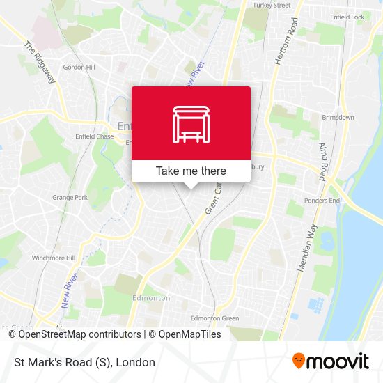 St Mark's Road map