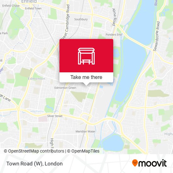Town Road (W) map