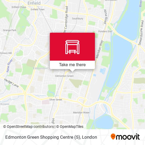 Edmonton Green Shopping Centre map