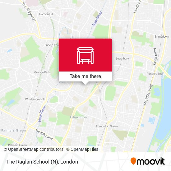 The Raglan School (N) map
