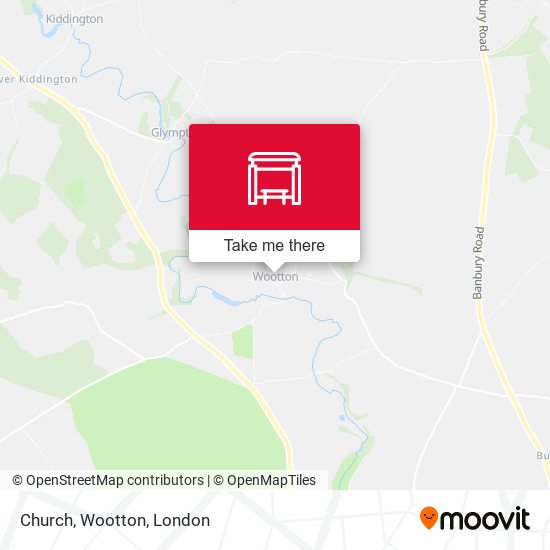 Church, Wootton map