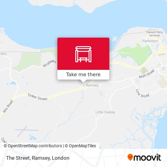 The Street, Ramsey map