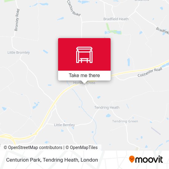 Centurion Park, Tendring Heath map