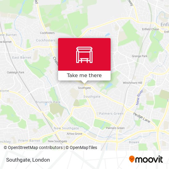 Southgate map
