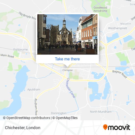 Chichester map