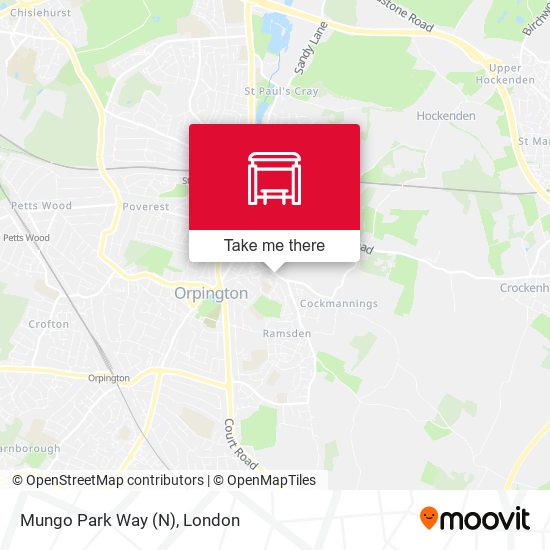 Mungo Park Way (N) map