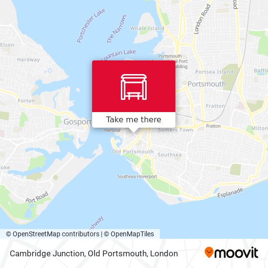 Cambridge Junction, Old Portsmouth map