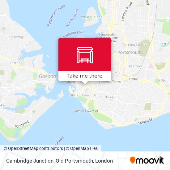 Cambridge Junction, Old Portsmouth map