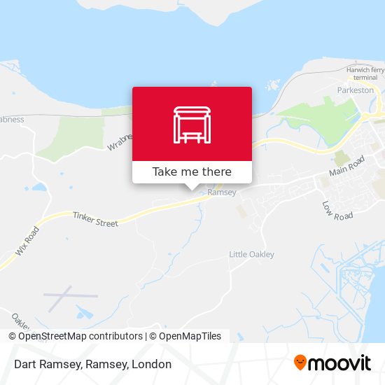 Dart Ramsey, Ramsey map