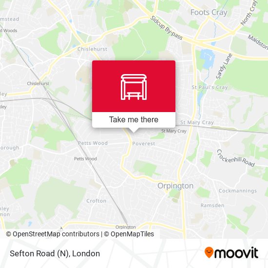 Sefton Road (N) map