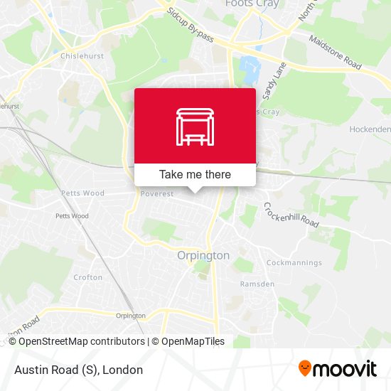 Austin Road (S) map