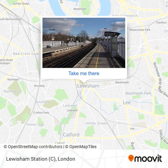 Lewisham Station (C) map