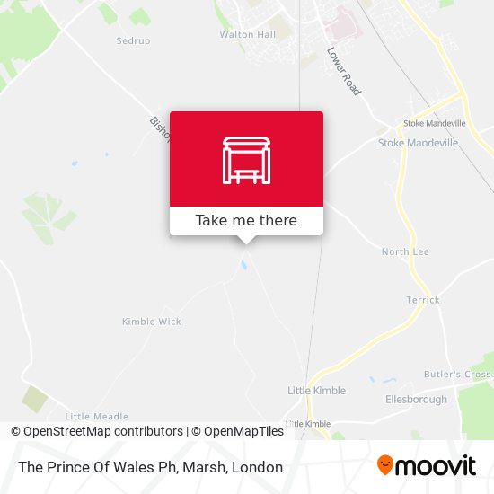 The Prince Of Wales Ph, Marsh map