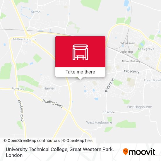 University Technical College, Great Western Park map