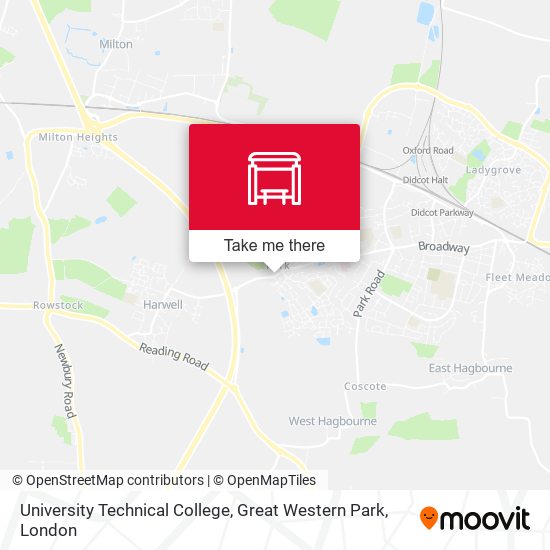 University Technical College, Great Western Park map