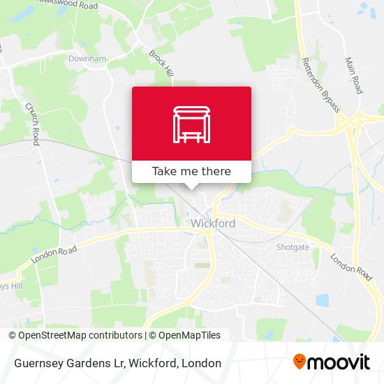 Guernsey Gardens Lr, Wickford map