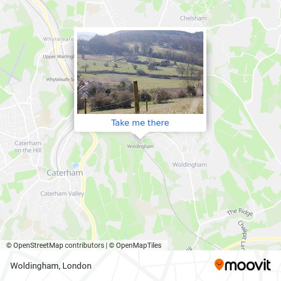 Woldingham map